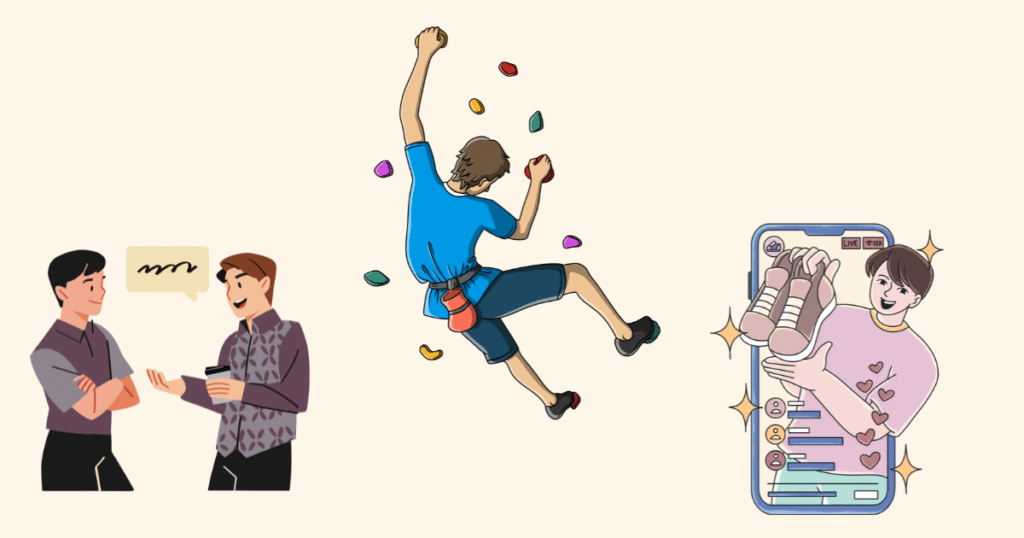 がんばる男性たち