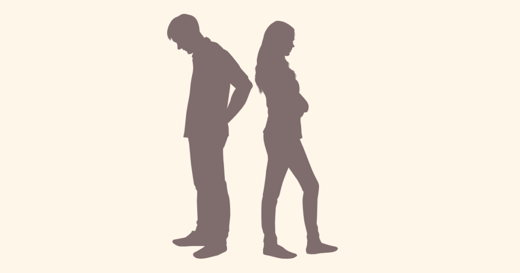 ケンカ　カップル