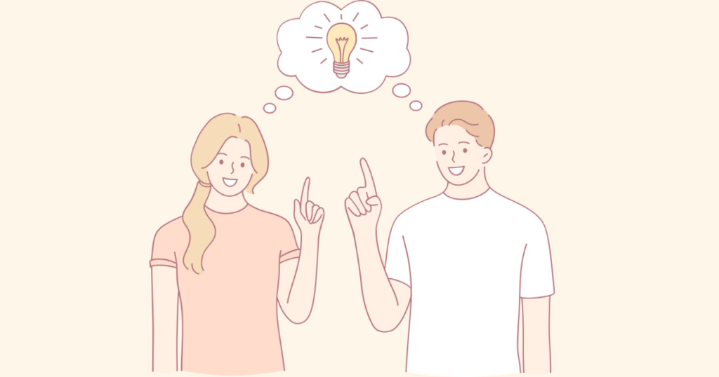 お互いの意見を受け入れる